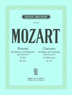 CONCERTO NO 9 E FLAT K 271 2 PNO 4 HAND
