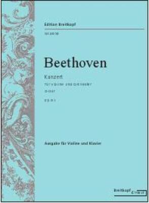 CONCERTO OP 61 D ED BROWN VLN PNO