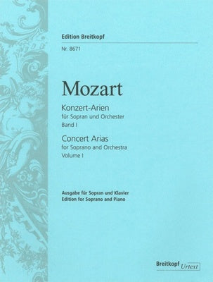 CONCERT ARIAS FOR SOPRANO BK 1