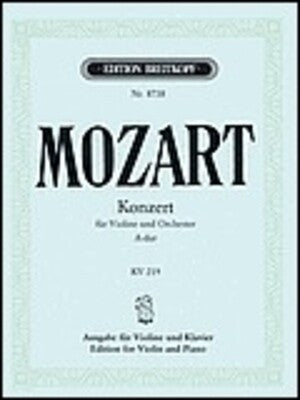 CONCERTO NO 4 D K 218 ED EISEN VLN/PNO