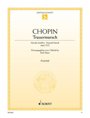 CHOPIN - FUNERAL MARCH C MINOR OP 72 NO 2 (POSTH) FOR PIANO