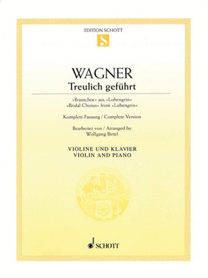 BRIDAL CHORUS FROM LOHENGRIN VLN/PNO