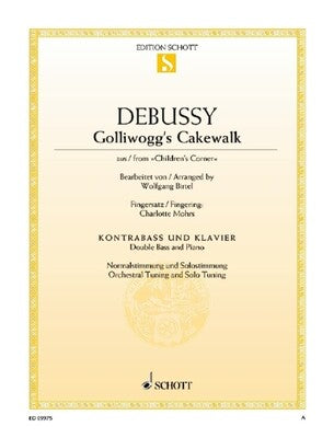 DEBUSSY - GOLLIWOGGS CAKEWALK DOUBLE BASS/PIANO
