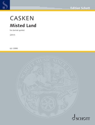 CASKEN - MISTED LAND FOR CLARINET QUARTET SC/PTS