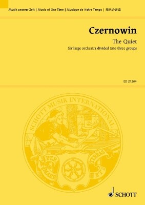 CZERNOWIN - THE QUIET FOR ORCHESTRA STUDY SCORE