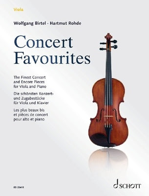 CONCERT FAVOURITES FOR VIOLA/PIANO