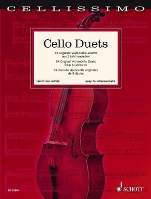 CELLO DUETS CELLISSIMO