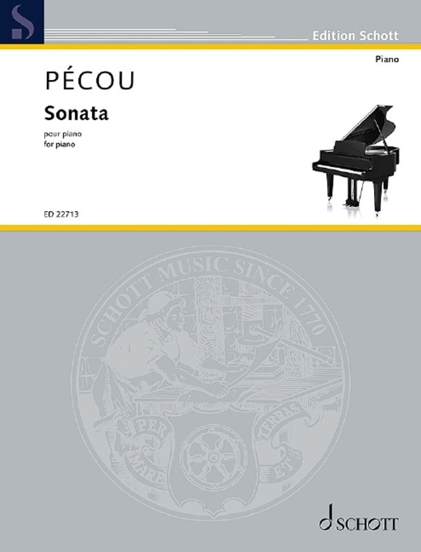 PECOU - SONATA FOR PIANO