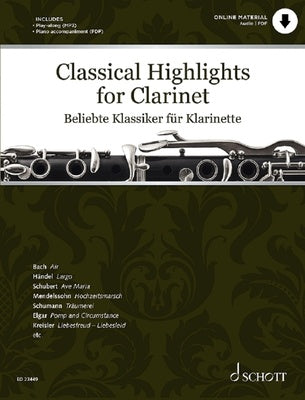 CLASSICAL HIGHLIGHTS FOR CLARINET BK/OLA