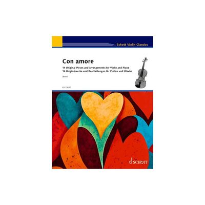 CON AMORE 14 ORIGINAL PIECES & ARRANGEMENTS FOR VIOLIN/PIANO