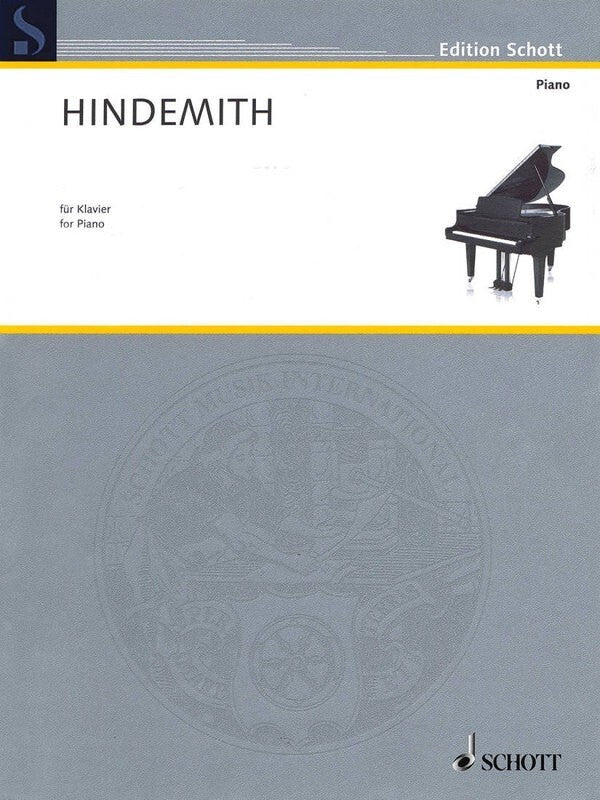HINDEMITH - SONATA NO 2 G MAJOR PIANO
