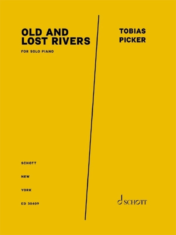 PICKER - OLD AND LOST RIVERS FOR PIANO