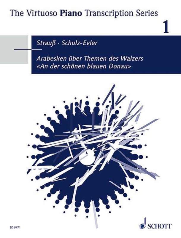 ARABESQUES ON BLUE DANUBE TRANS SCHULZ-EVLER PIANO