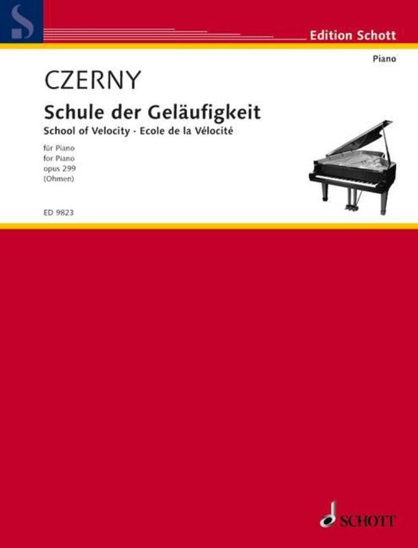 CZERNY - SCHOOL OF VELOCITY OP 299 PIANO