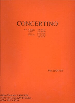 CONCERTINO SOPRANO SAX AND PIANO