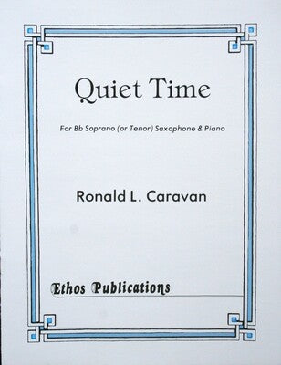 CARAVAN - QUIET TIME TENOR SAX/PIANO