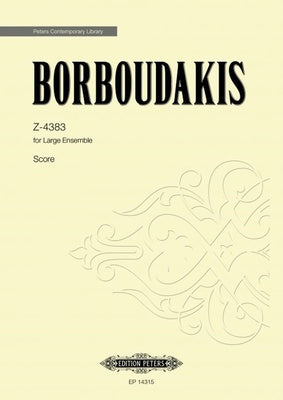 BORBOUDAKIS - Z-4383 FOR LARGE ENSEMBLE FULL SCORE (POD)