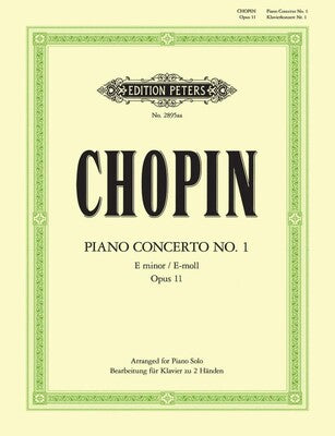 CONCERTO NO 1 OP 11 E MIN ED POZNIAK 2P 4H