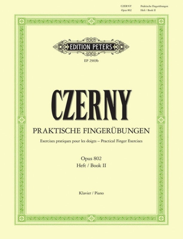 CZERNY - PRACTICAL FINGER EXERCISES OP 802 VOL 2