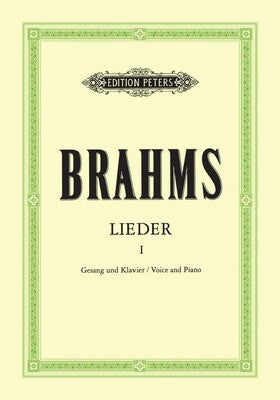 BRAHMS - COMPLETE SONGS VOL 1 LOW VOICE