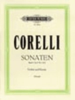 CORELLI - 6 SONATAS VOL 1 OP 5 NOS 1 4 8 VIOLIN/PIANO