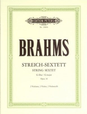 BRAHMS - STRING SEXTET G MAJOR OP 36 PARTS