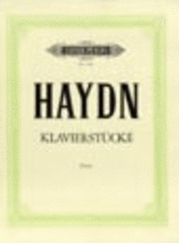 HAYDN - PIANO PIECES HOB 17 NOS 1-6 URTEXT