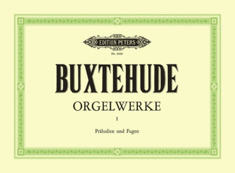 ORGAN WORKS BK 1 PRELUDES AND FUGUES