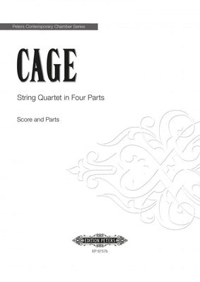 CAGE - STRING QUARTET IN FOUR PARTS SC/PTS (POD)