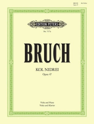 BRUCH - KOL NIDREI OP 47 VIOLA/PIANO