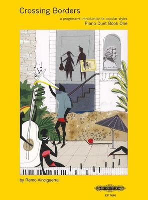CROSSING BORDERS PIANO DUET BK 1