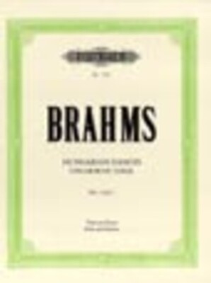BRAHMS - HUNGARIAN DANCES NOS 1 & 3 VIOLA/PIANO ARR FORBES