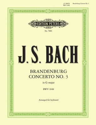 BRANDENBURG CONCERTO NO 3 G BWV 1048