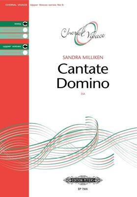CANTATE DOMINO SSA/PNO