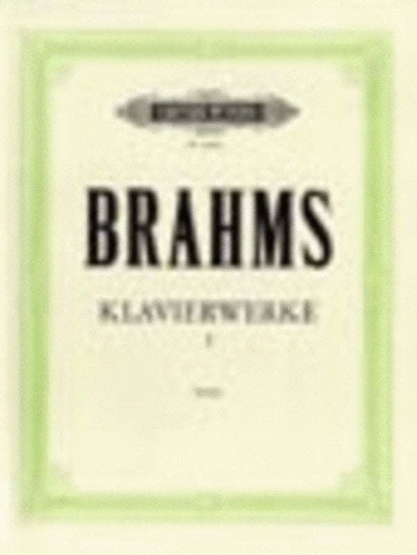 PIANO WORKS BK 1 SONATAS URTEXT