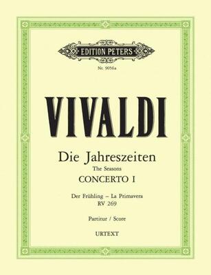 CONCERTO E MAJOR OP 8 NO 1 SPRING - SCORE