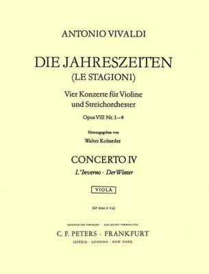 CONCERTO F MIN OP 8 NO 4 WINTER - VIOLA PART