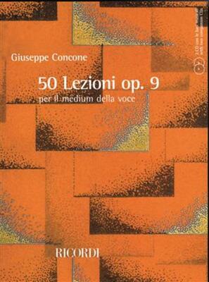 50 LESSONS MEDIUM VOICE OP 9 BK/2CDS