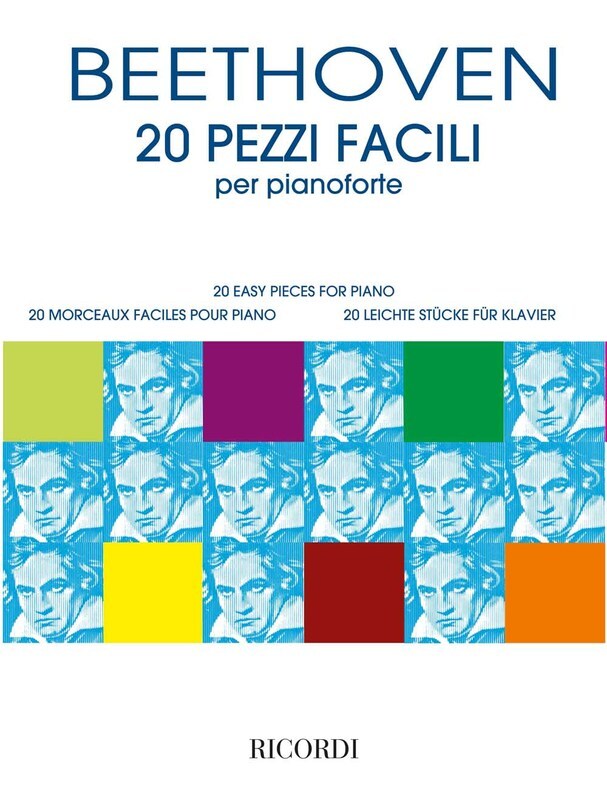 BEETHOVEN - 20 EASY PIECES FOR PIANO