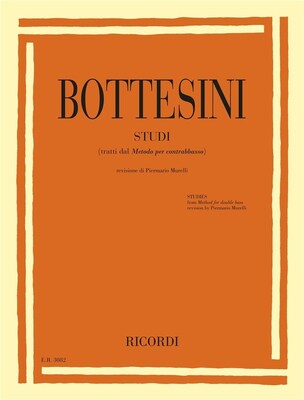 BOTTESINI - STUDIES FROM THE METHOD FOR DOUBLE BASS