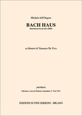 DALL'ONGARO - BACH HAUS FOR CHAMBER ENSEMBLE SCORE