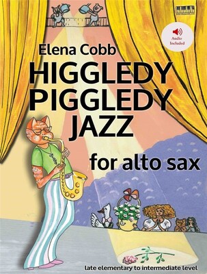 COBB - HIGGLEDY PIGGLEDY JAZZ FOR ALTO SAX BK/OLA