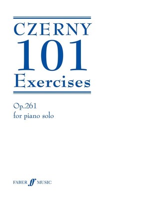 CZERNY - 101 EXERCISES OP 261 FOR PIANO