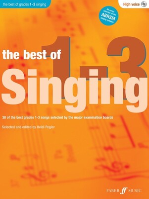 BEST OF SINGING GR 1-3 HIGH VOICE/CD