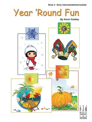 COSTLEY - YEAR ROUND FUN BK 3 FOR PIANO