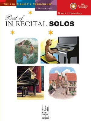 BEST OF IN RECITAL SOLOS BK 2 ELEMENTARY