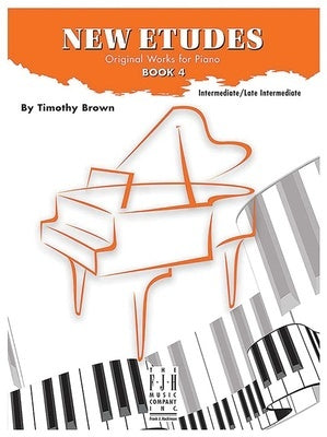 BROWN - NEW ETUDES BK 4 INTERMEDIATE/LATE INTERMEDIATE PIANO