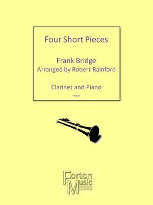 BRIDGE - FOUR SHORT PIECES CLARINET/PIANO