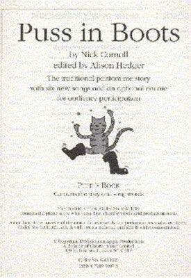 CORNALL PUSS IN BOOTS PUPILS BOOK