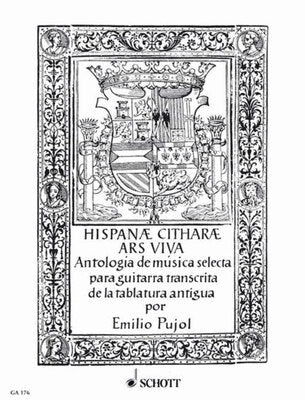ANTHOLOGY OF GUITAR MUSIC FROM OLD TABULATURA